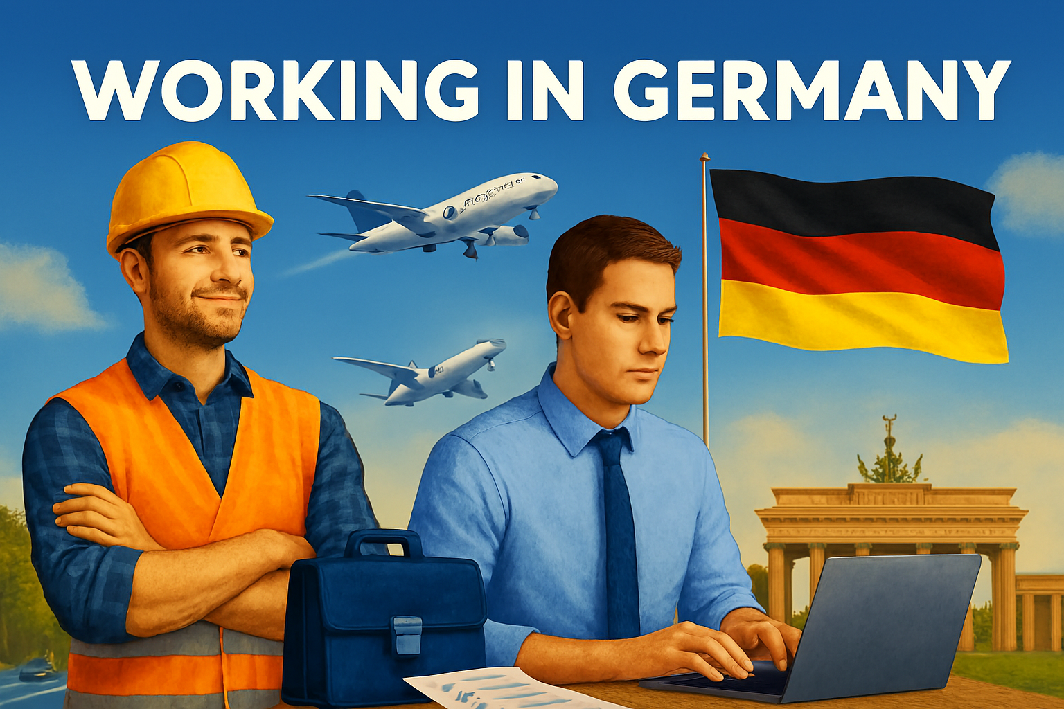 أفضل الوظائف في ألمانيا 2025: فرص عمل ورواتب ومعلومات عن اللغة